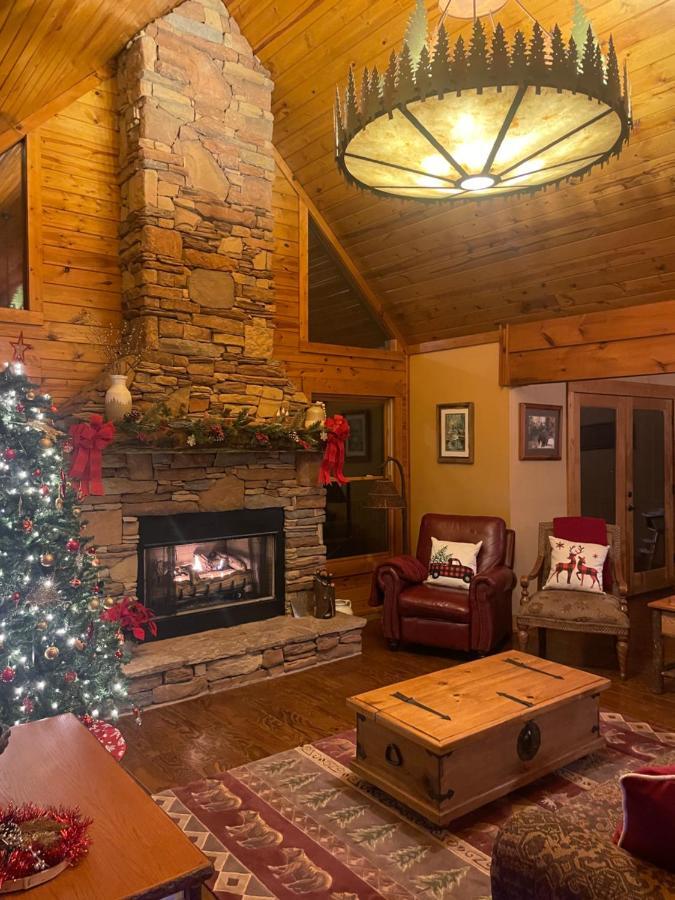 Cozy Creekfront Family Cabin-Pet Friendly -Gamerm-Hot Tub Hiawassee Extérieur photo