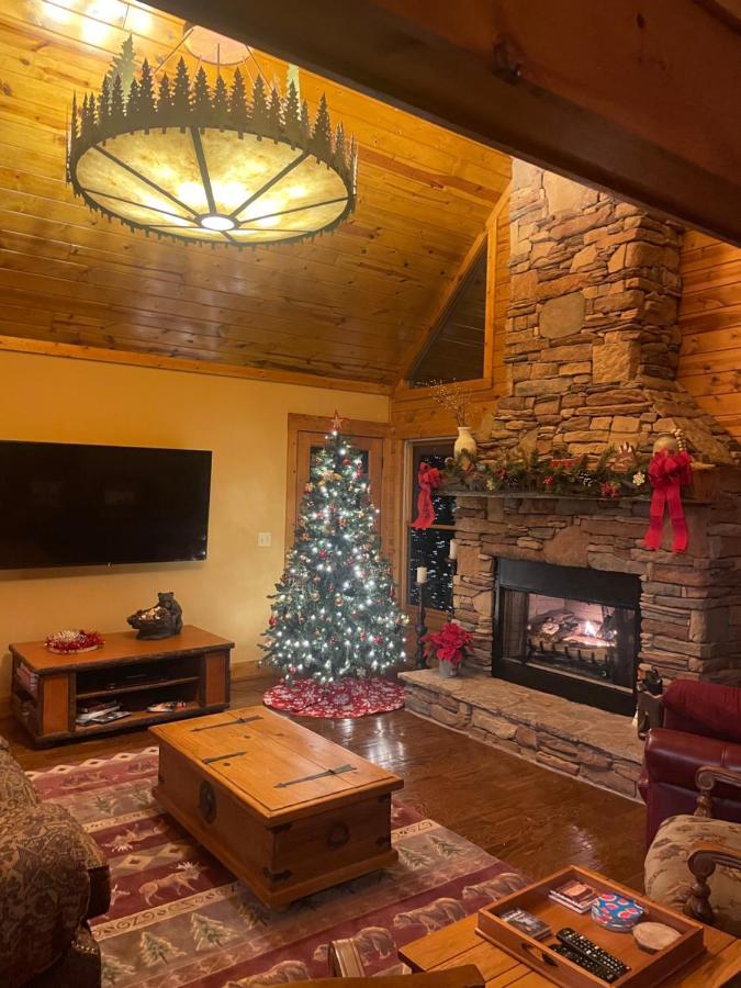 Cozy Creekfront Family Cabin-Pet Friendly -Gamerm-Hot Tub Hiawassee Extérieur photo